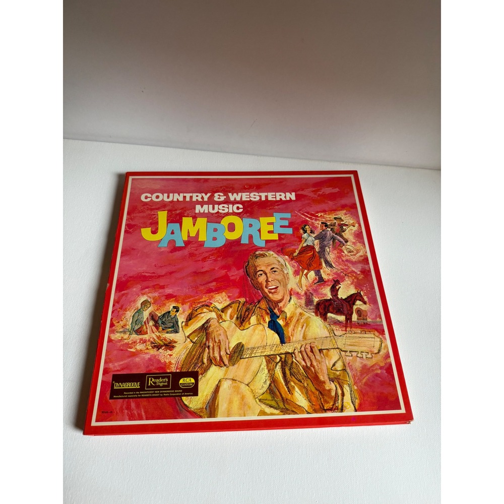 Vintage Reader's Digest Country & Western Music Jamboree RCA Vinyl Box Set 3 LP